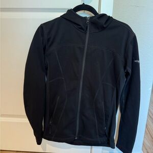 Columbia | Titanium Full-Zip Hooded Jacket with inside + outside pockets | L